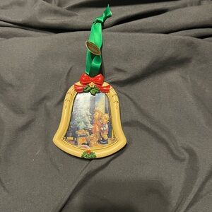 Vintage MI HummealFestive Bell-Shaped Holiday Ornament with Red Bow